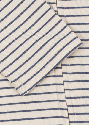 Konges Sløjd Strampler – Basic ZIP Onesie GOTS | Stripe Como