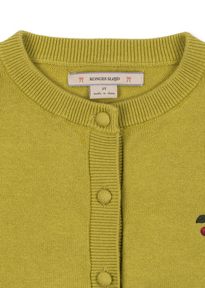 Konges Sløjd Strickjacke – Cathy Cardigan | Leek Green