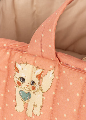 Konges Sløjd Puppe – Cattie BABY DOLL mit Tragetasche | Ciao Miao Rose
