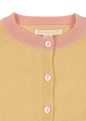 Konges Sløjd Strickjacke – Colletti Cardigan | Yellow