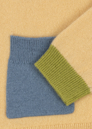 Konges Sløjd Strickjacke – Colletti Cardigan | Yellow