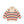 Konges Sløjd Sweatshirt – Loupy HALF ZIP Sweat GOTS | Tangerine Stripe