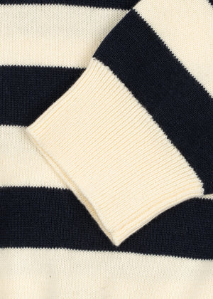 Konges Sløjd Strickpoloshirt – Manis KNIT POLO | Navy Stripe