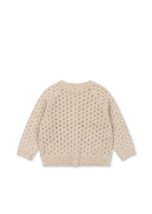 Konges Sløjd Cardigan Wolle "Belle" | Cream and Tulips