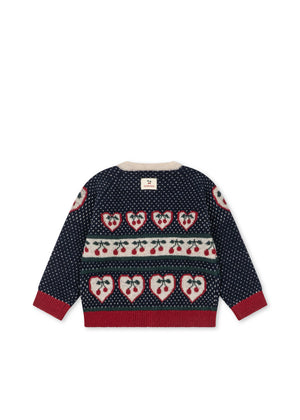Konges Sløjd Cardigan "Belou" | Cherry