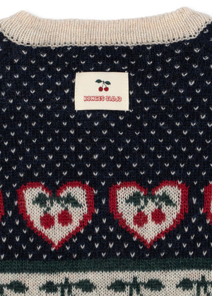 Konges Sløjd Cardigan "Belou" | Cherry
