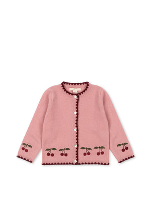 Konges Sløjd Cardigan Wolle "Collette" | Pale Blush