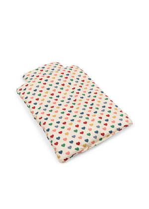 Konges Sløjd Doll Bedding "Coeur Coloré"