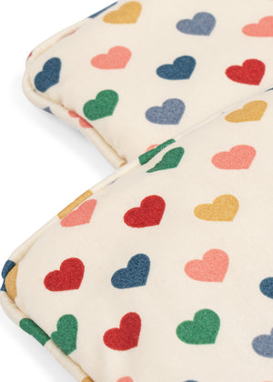 Konges Sløjd Doll Bedding "Coeur Coloré"