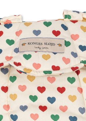 Konges Sløjd Puppentrage "Doll Carrier Coeur Coloré"