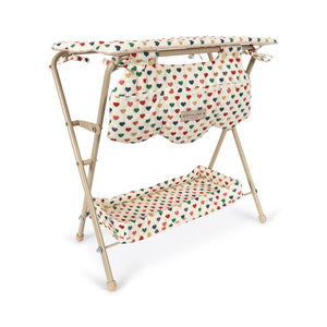 Konges Sløjd Doll Changing Table "Doll Changing Table Coeur Coloré"
