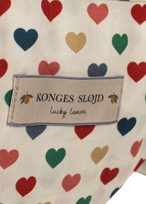 Konges Sløjd Puppen Wickeltisch "Doll Changing Table Coeur Coloré"