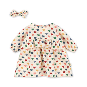 Konges Sløjd Doll Clothes "Doll Clothes Set Coeur Coloré"