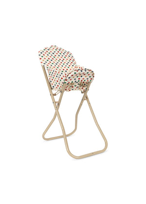Konges Sløjd Puppen Hochstuhl "Doll High Chair Coeur Coloré"