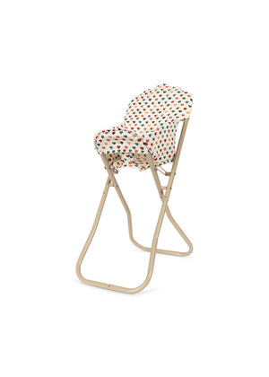 Konges Sløjd Puppen Hochstuhl "Doll High Chair Coeur Coloré"