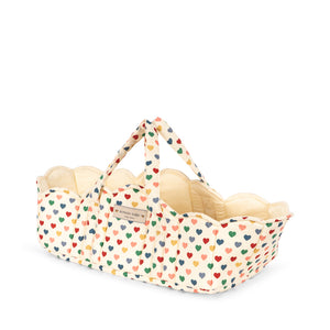 Konges Sløjd Puppen Tragetasche "Doll Lift Coeur Coloré"