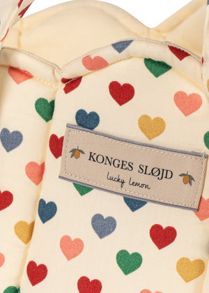 Konges Sløjd Puppen Tragetasche "Doll Lift Coeur Coloré"
