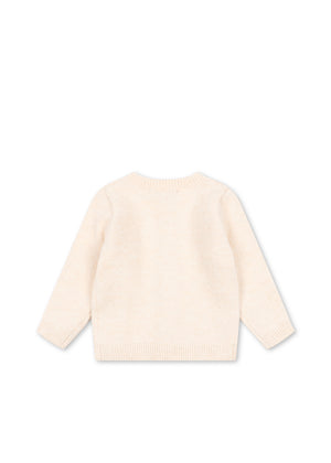 Konges Sløjd Cardigan Strickjacke "Fleuri" | Buttercream