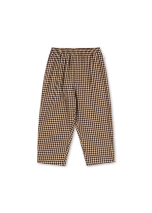 Konges Sløjd "Foret" Trousers | Chocolate Check