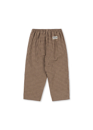 Konges Sløjd "Foret" Trousers | Chocolate Check