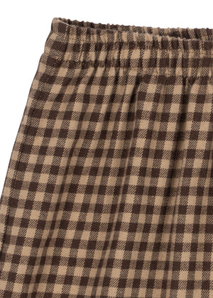 Konges Sløjd "Foret" Trousers | Chocolate Check