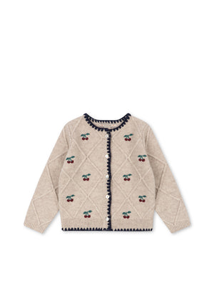 Konges Sløjd Cardigan Wolle "Iska" | Off White