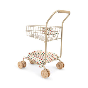 Konges Sløjd Kitchen & Play Shop "Kids Shopping Cart Coeur Coloré"