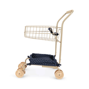 Konges Sløjd Kitchen & Play Store "Kids Shopping Cart Ditzy Dot"