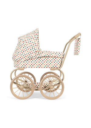 Konges Sløjd Puppenwagen "Minnie Doll Pram Coeur Coloré"