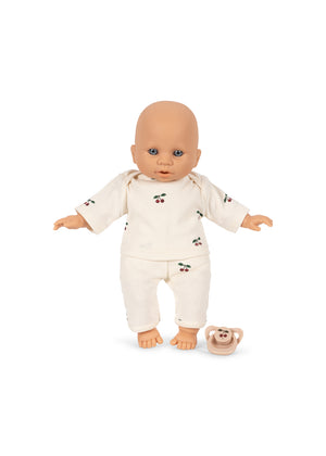 Konges Sløjd "Poppy Doll Stroller Set Pink Check"