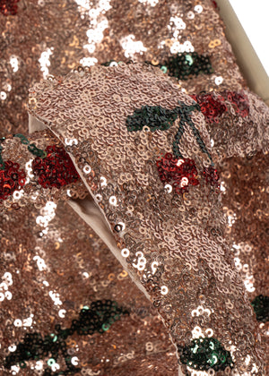 Konges Sløjd doll stroller "Sparkly Doll Stroller Cherry Sequin"