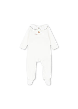 Konges Sløjd Onesie "My First Christmas" | Optic White