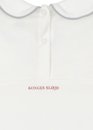 Konges Sløjd Onesie "My First Christmas" | Optic White