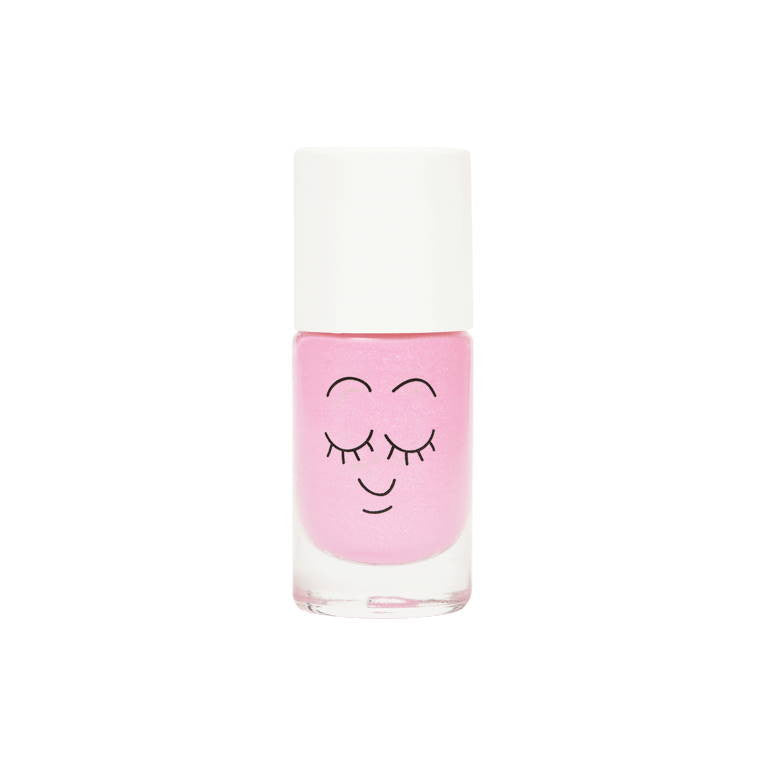 Paris Pearly Neon Polishes Set – 3 kinderfreundliche wasserbasierte Nagellacke in Neon-Lila, Neon-Pink und Neon-Coral, vegan und cruelty-free