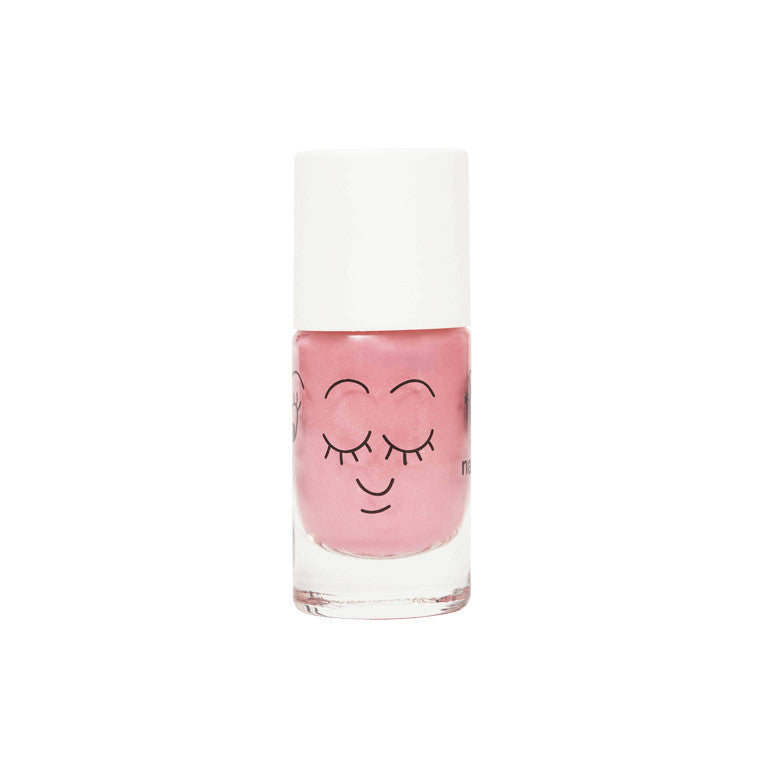 Party Pink Nail Polishes Set – 3 kinderfreundliche wasserbasierte Nagellacke: Cookie Candy Pink, Bella Hellrosa, Elliot Perlig Rosa, vegan und cruelty-free