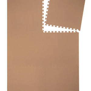 eeveve Spielmatte „Zimt“ – elegante, gepolsterte Puzzlematte mit modernem Design, gefertigt aus hochwertigem, ungiftigem EVA-Schaum.