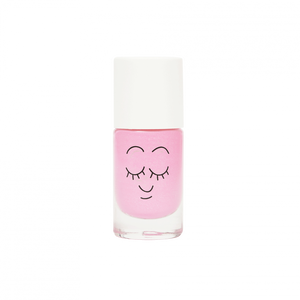 POP Kid Nail Polish Set – 2 rosa Nagellacke und 24 bunte Nagelsticker für Kinder, vegan und cruelty-free