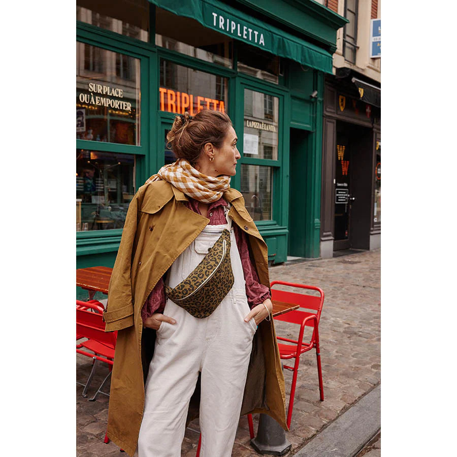 Rose in April Bauch-Tasche "Elisa" Leo Olive