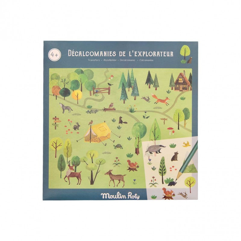 Moulin Roty Abziehbilder 'Der Forscher' Le Jardin du Moulin