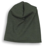 Engel Beanie Mütze in Olive – leichte Mütze aus Bio-Merinowolle für Kinder & Erwachsene
