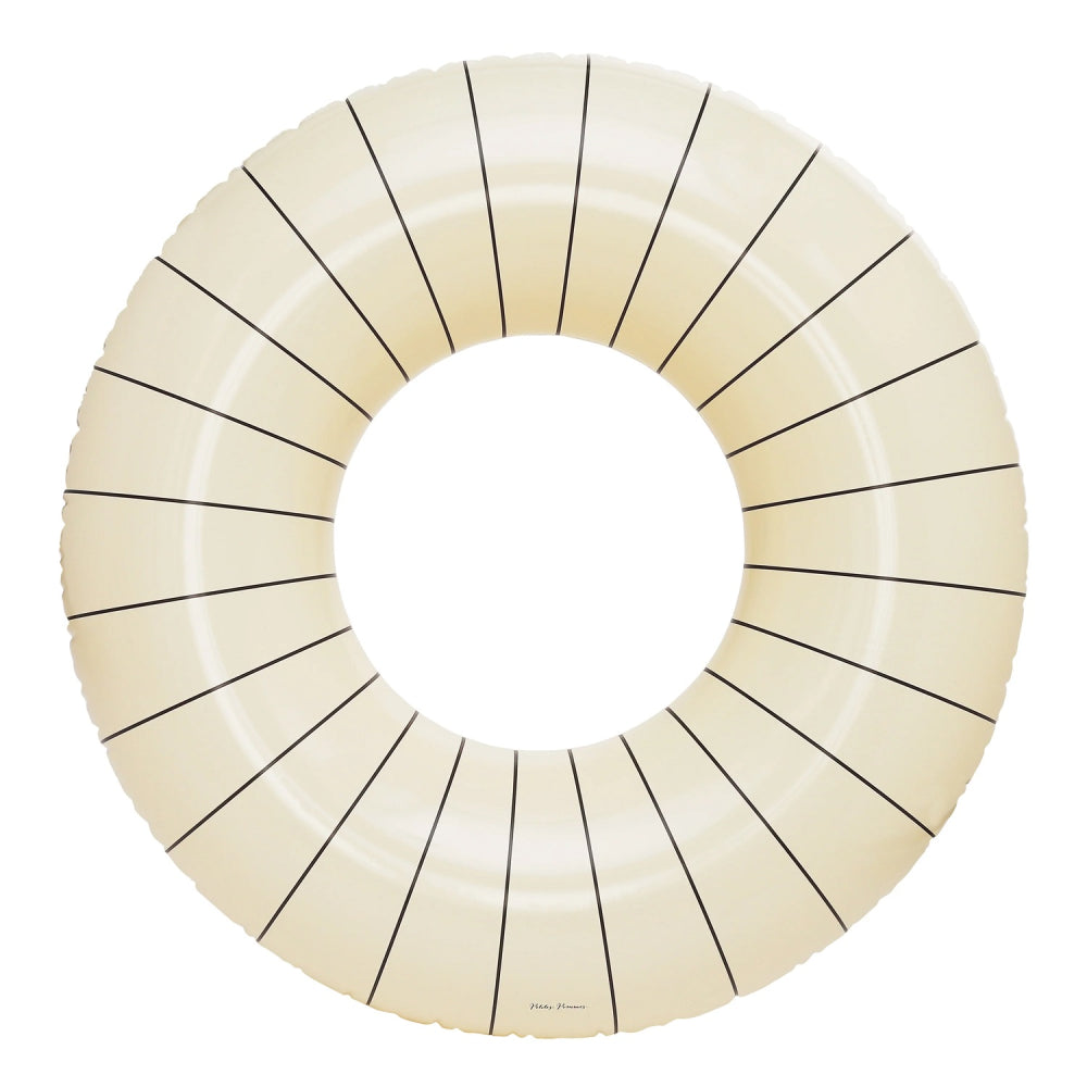 Schwimmring weiss gestreift mit einem Durchmesser von 120cm