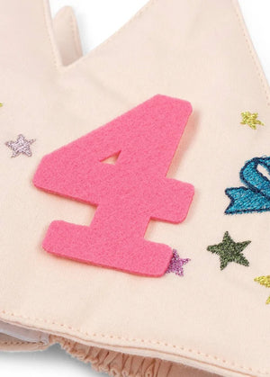 Konges Sløjd Geburtstagskrone – Birthday Crown Glitter | Rainbow