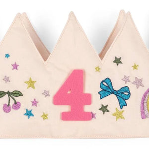 Konges Sløjd Geburtstagskrone – Birthday Crown Glitter | Rainbow