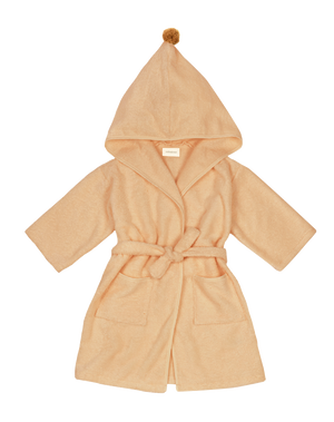 Nobodinoz Bademantel So Cute Camel Kinder Bademantel 5-7 Jahre Baumwolle