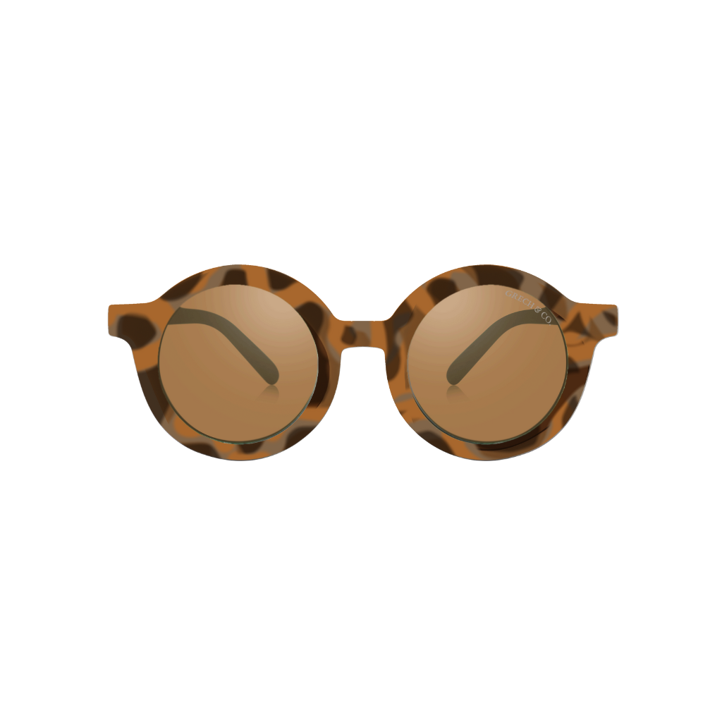 Grech & Co Sonnenbrille Kids 1-8 Jahre "Original Round Tortoise"