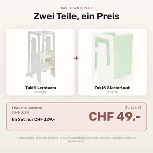 Tuki® Starterset – Lernturm + Startertuch
