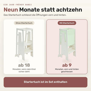 Tuki® Starterset – Lernturm + Startertuch