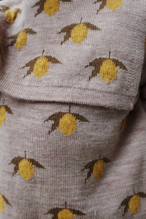 Konges Sløjd Merino-Pullover "Belou" Lemon