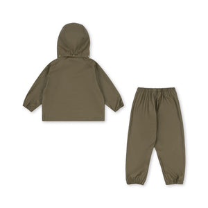 Konges Sløjd Regen-Set "Burnt Olive"
