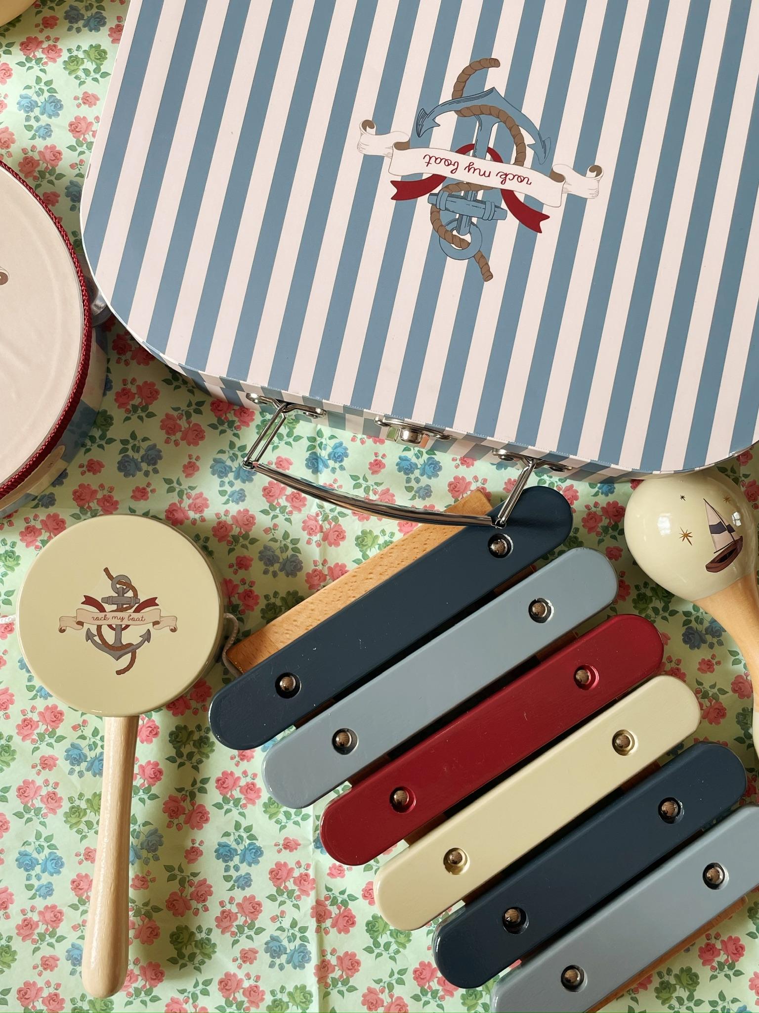 Konges Sløjd Musik Holz-Spielset | Dot / Sailor